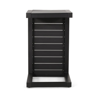 Aluminum Outdoor C - Shaped Side Table For Patio
