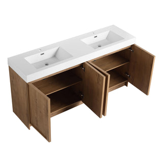 Freestanding Bathroom Vanity With Sink, Soft Close Doors
