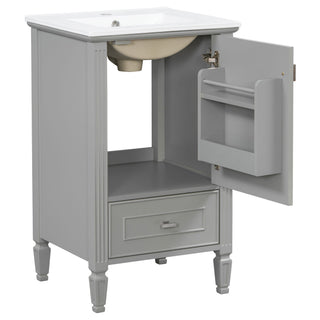 Retro Bathroom Vanity With Sink