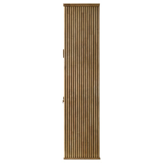 Dreydon - 4 Door Display Cabinet - Light Brown