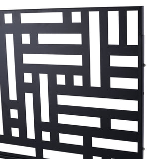 Decorative Freestanding Metal Privacy Screen For Indoor & Outdoor Use