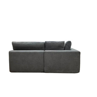 Custom Configuration Modular Sectional & Toss Pillows