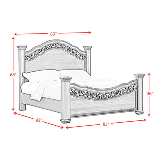 Brunswick - Panel Bed