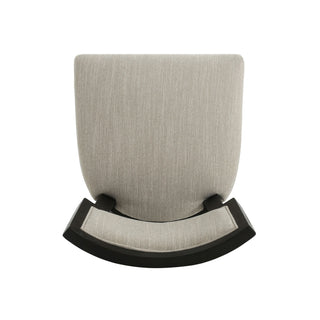 Farmhouse Style Fabric Upholstered Side Dining Chair Set