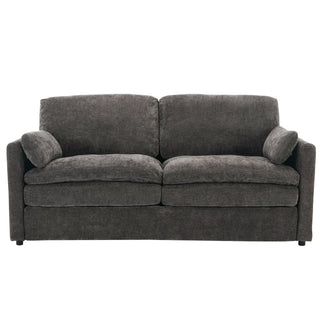 Cozy Upholstered Cushion Loveseat Sofa For Living Room
