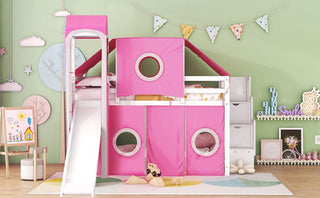 Loft Bed With Tent And Tower