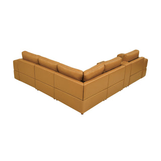 Modular Sectional With Large Square Arms
