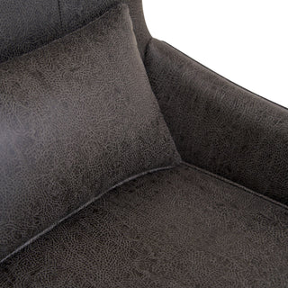 Leisure Chair With Curved Backrest