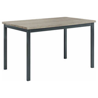 Macy - 5 Piece Dining Set - Black