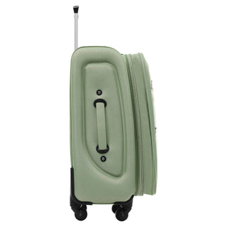 Softside Luggage Expandable 3 Piece Set Upright Spinner Lightweight Suitcase