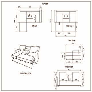 Territory - Pull Out Sofa Bed
