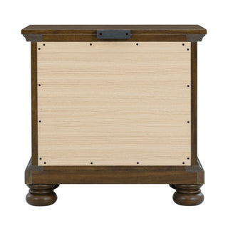 2 Drawer Nightstand With USB Charging Station