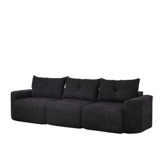 3 Seater With Thickened Armrests Sofa For Living Room