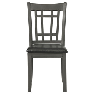 Lattice Back Side Chairs (Set of 2)