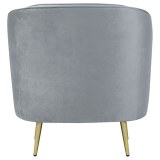 Tufted Upholstered Lounge Seating Chair
