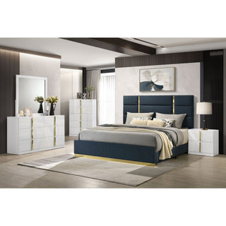 Lauryn - 6 Drawer Dresser Cabinet - Gloss White