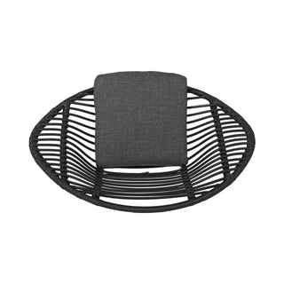 Cordella - Outdoor Woven Wicker Chairs With Cushions, (Set of 2)