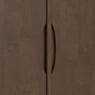 Harper - 3 Door Sideboard Buffet / Storage Cabinet - Walnut Brown