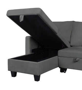 Nova - Reversible Sleeper Sectional Sofa With Storage Chaise