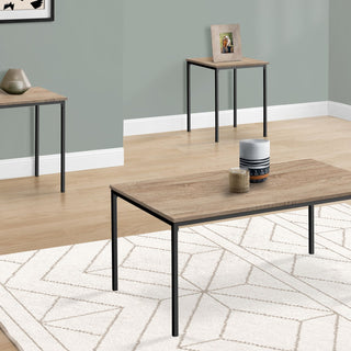 Table Set, Coffee, End, Contemporary, Modern (Set of 3)