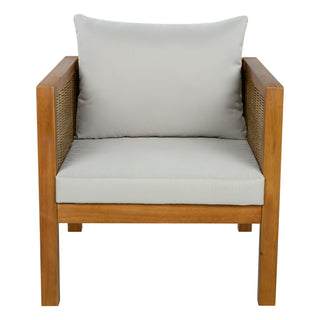 Patio Set Outdoor With Coffee Table And Cushions