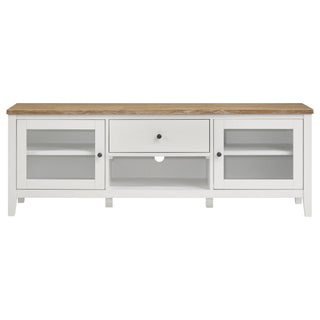 Evanston - 2 Door Stand - White