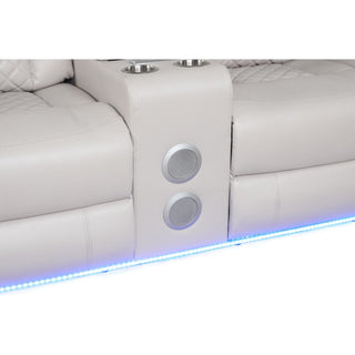 Benz - Power Recliner Set With LED Lighting And USB Charging