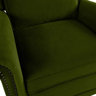360 Degrees Swivel Recliner Manual Rocking Recliner Home With Adjustable Backrest