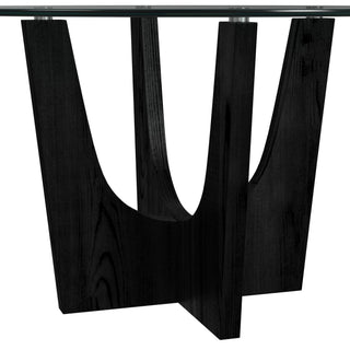 Oregon - Round Table With Glass Top