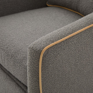Swivel Accent Chair, Rotating Base, For Living Room