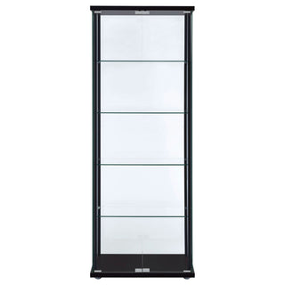 Hyacinth - 4 Shelf Curio Cabinet