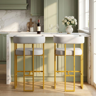 Modern Counter Height Bar Stools With U - Shaped