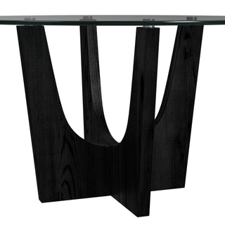 Oregon - Round Table With Glass Top