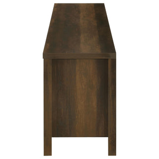 Alamitos - Electric Fireplace TV Stand With Flame Visualizer - Pine Wood