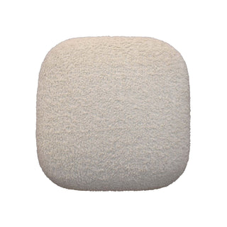Square Footstool - Cream