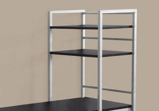 Computer Desk For Home Office, Laptop Storage Shelves