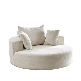 Swivel Chair With Rotating Base For Living Room
