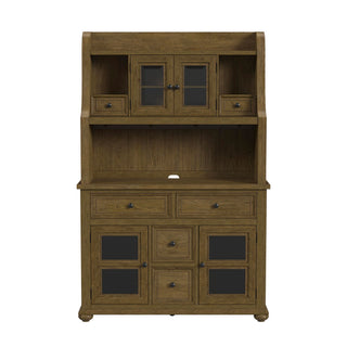 Heritage & Home - Buffet And Hutch - Oak Brown