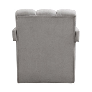 Modern Minimalist Leisure Armchair With L Shaped Armrests
