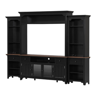 Extra Large TV Stand, Entertainment Center With Storage Cabinets