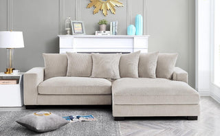 Luxe - Oversized 2 Piece Sectional Couches For Living Room, L Shaped Sofa With Chaise