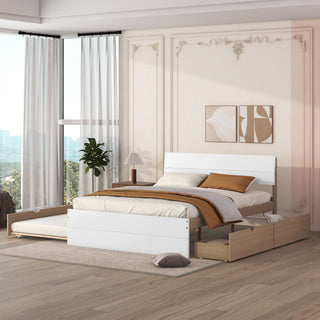 Modern Bed Frame With Headboard And Footboard