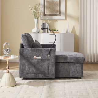 Multifunctional Recliner Sofa With Storage And Phone Bracket