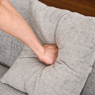 Combined Sofa With 4 Pillows
