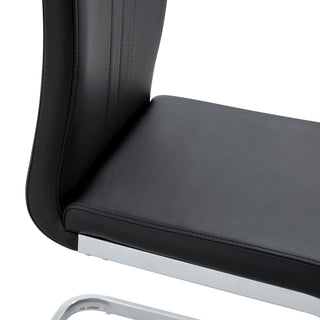 Bow Shaped Chairs, Ergonomic Design, Non Slip Base