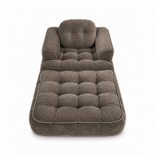 Convertible 2 In 1 Armrest Sofa For Bedroom