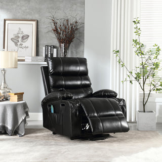 Cozy Electric Power Lift Recliner Chair Sofa For Elderly With Vibration Massage And Lumbar Heat
