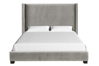 Upholstered Bed, Space-Saving Design