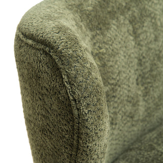 Nordic Chair Laid Back Loveseats With Curved Backres, No Armrests