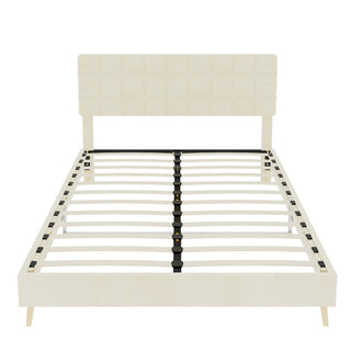 Yungan Lingge Minimalist Soft Pack Headboard Bed